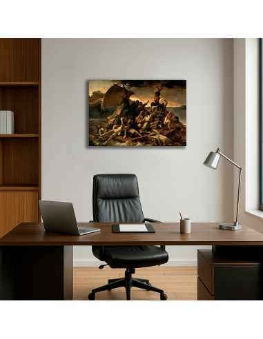 The Raft of the Medusa - Théodore Géricault  50x73 cm Cuadro Lienzo