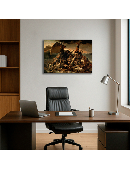 The Raft of the Medusa - Théodore Géricault  50x73 cm Cuadro Lienzo