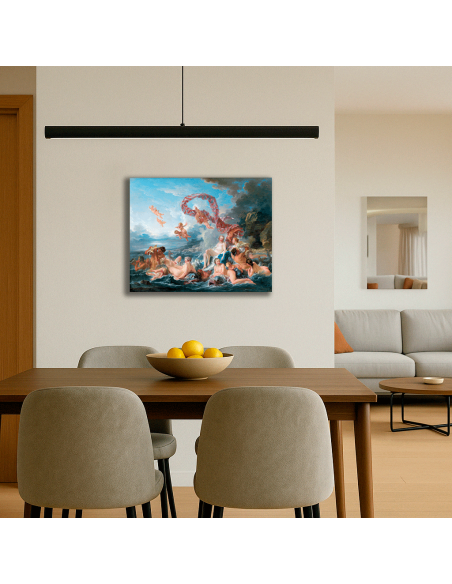 The Triumph of Venus -Francois Boucher 62x50 cm Cuadro Lienzo Canvas