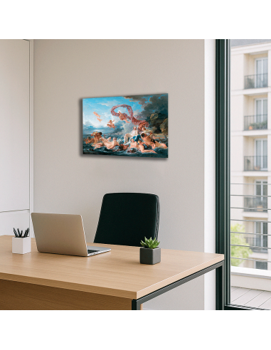 The Triumph of Venus -Francois Boucher 62x50 cm Cuadro Lienzo Canvas