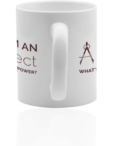 Taza Arquitecto 11 oz  Cerámica Blanca “I’m an Architect”