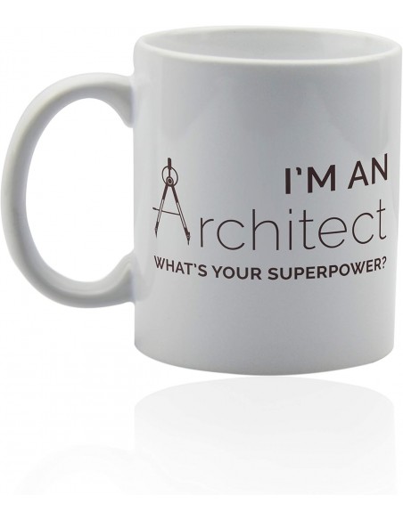 Taza Arquitecto 11 oz  Cerámica Blanca “I’m an Architect”