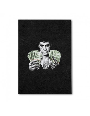 Tony Montana Money – Cuadro Decorativo en Lienzo Canvas