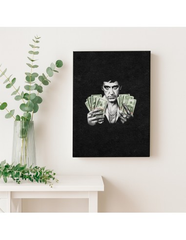 Tony Montana Money – Cuadro Decorativo en Lienzo Canvas