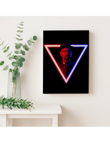 Heisenberg Neon – Cuadro Decorativo en Lienzo