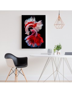 Betta Elegance – Cuadro Decorativo en Lienzo Canvas