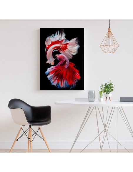 Betta Elegance – Cuadro Decorativo en Lienzo Canvas