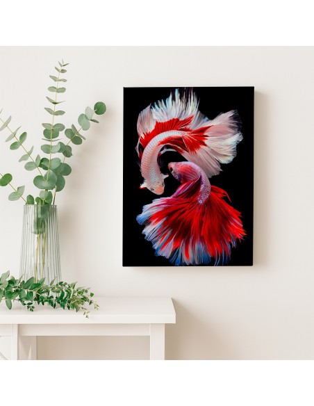 Betta Elegance – Cuadro Decorativo en Lienzo Canvas