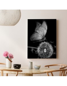 Mariposa Nocturna – Cuadro Decorativo en Lienzo Canvas
