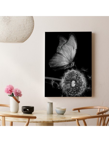 Mariposa Nocturna – Cuadro Decorativo en Lienzo Canvas