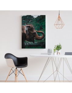 Elefante Majestuoso – Cuadro Decorativo en Lienzo Canvas 2