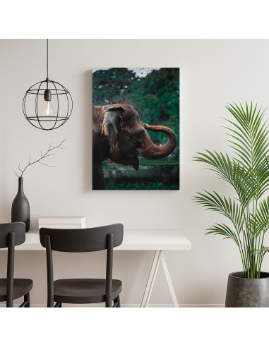 Elefante Majestuoso – Cuadro Decorativo en Lienzo Canvas