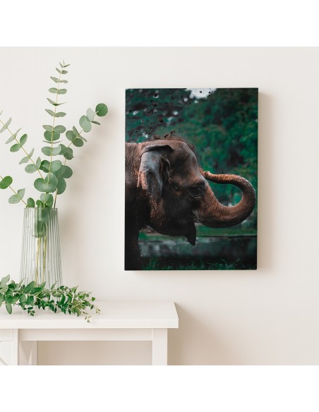Elefante Majestuoso – Cuadro Decorativo en Lienzo Canvas