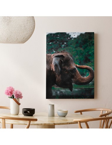 Elefante Majestuoso – Cuadro Decorativo en Lienzo Canvas
