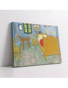 Cuadro La Habitación Van Gogh 55x70cm en Lienzo Canvas - Arte Decora 2