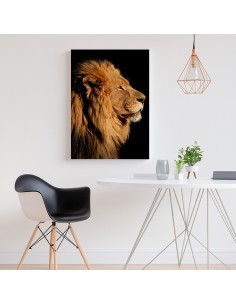 León Majestuoso – Cuadro Decorativo en Lienzo Canvas