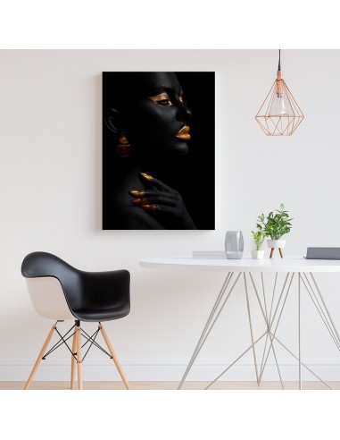 Elegancia Dorada – Cuadro Decorativo en Lienzo Canvas