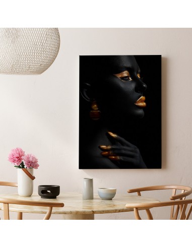 Elegancia Dorada – Cuadro Decorativo en Lienzo Canvas