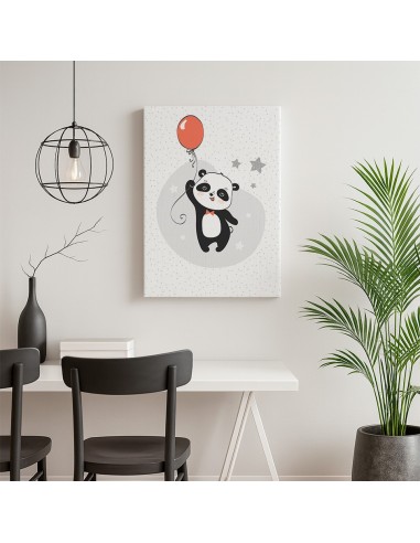 Panda Feliz – Cuadro Decorativo Infantil en Lienzo Canvas