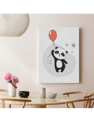 Panda Feliz – Cuadro Decorativo Infantil en Lienzo Canvas
