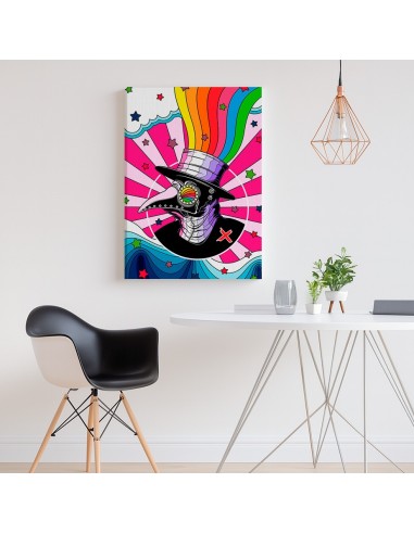 Doctor Psicodélico – Cuadro Decorativo en Lienzo Canvas