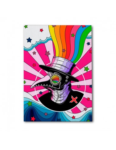 Doctor Psicodélico – Cuadro Decorativo en Lienzo Canvas