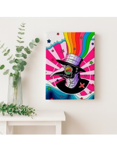 Doctor Psicodélico – Cuadro Decorativo en Lienzo Canvas