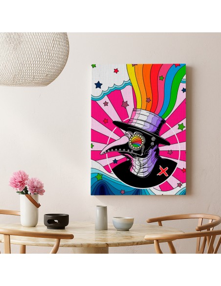 Doctor Psicodélico – Cuadro Decorativo en Lienzo Canvas