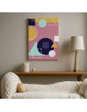 Geometría Pastel – Cuadro Decorativo en Lienzo Canvas