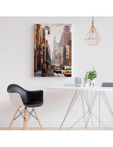 Avenida Urbana – Cuadro Decorativo en Lienzo Canvas