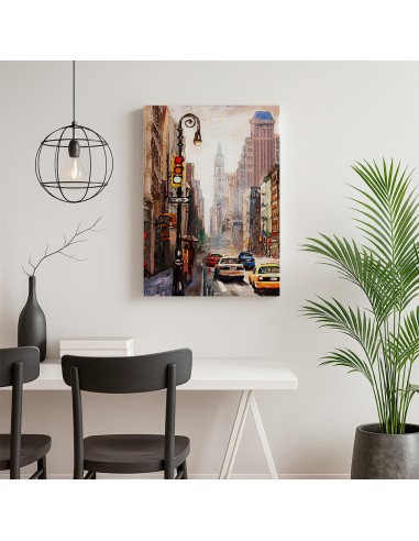 Avenida Urbana – Cuadro Decorativo en Lienzo Canvas